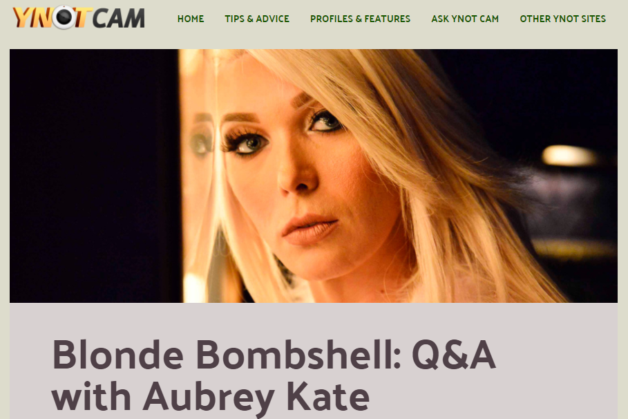 Interviews The Official Aubrey Kate